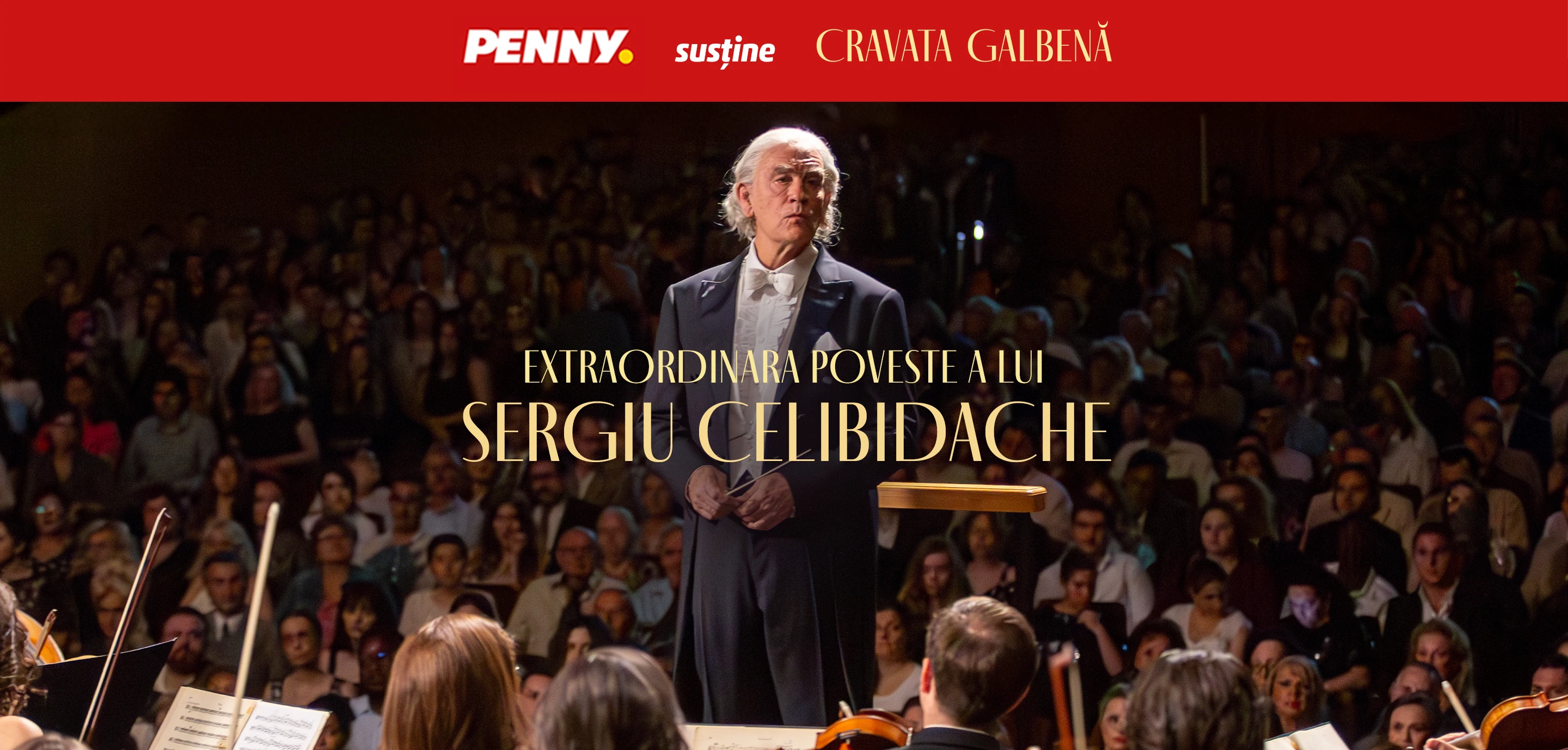 image with the text: Extraordinara poveste a lui Sergiu Celibadache.
